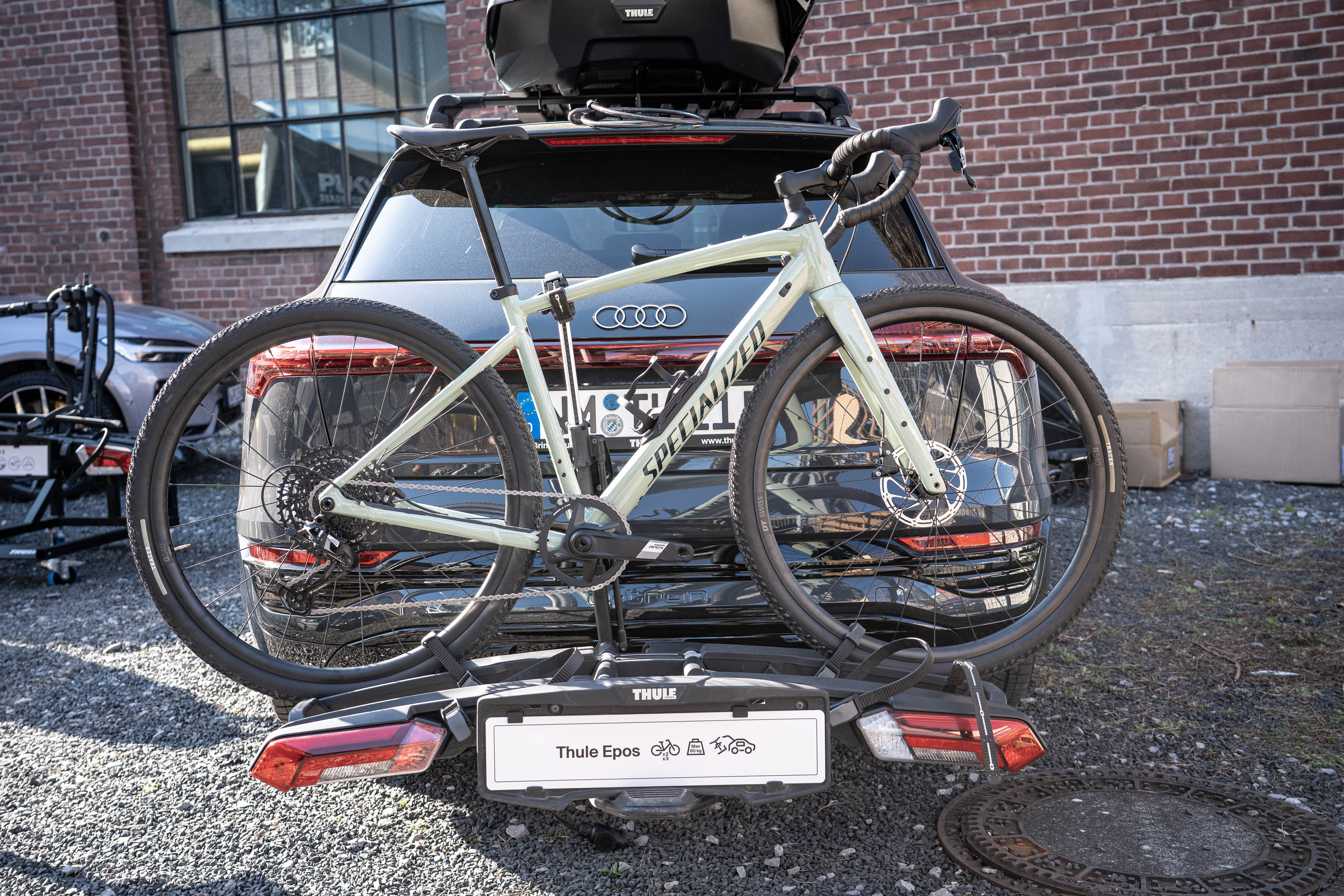 Cyclingworld 2026: Thule Epos Fahrradträger – jetzt mit Parkassistent