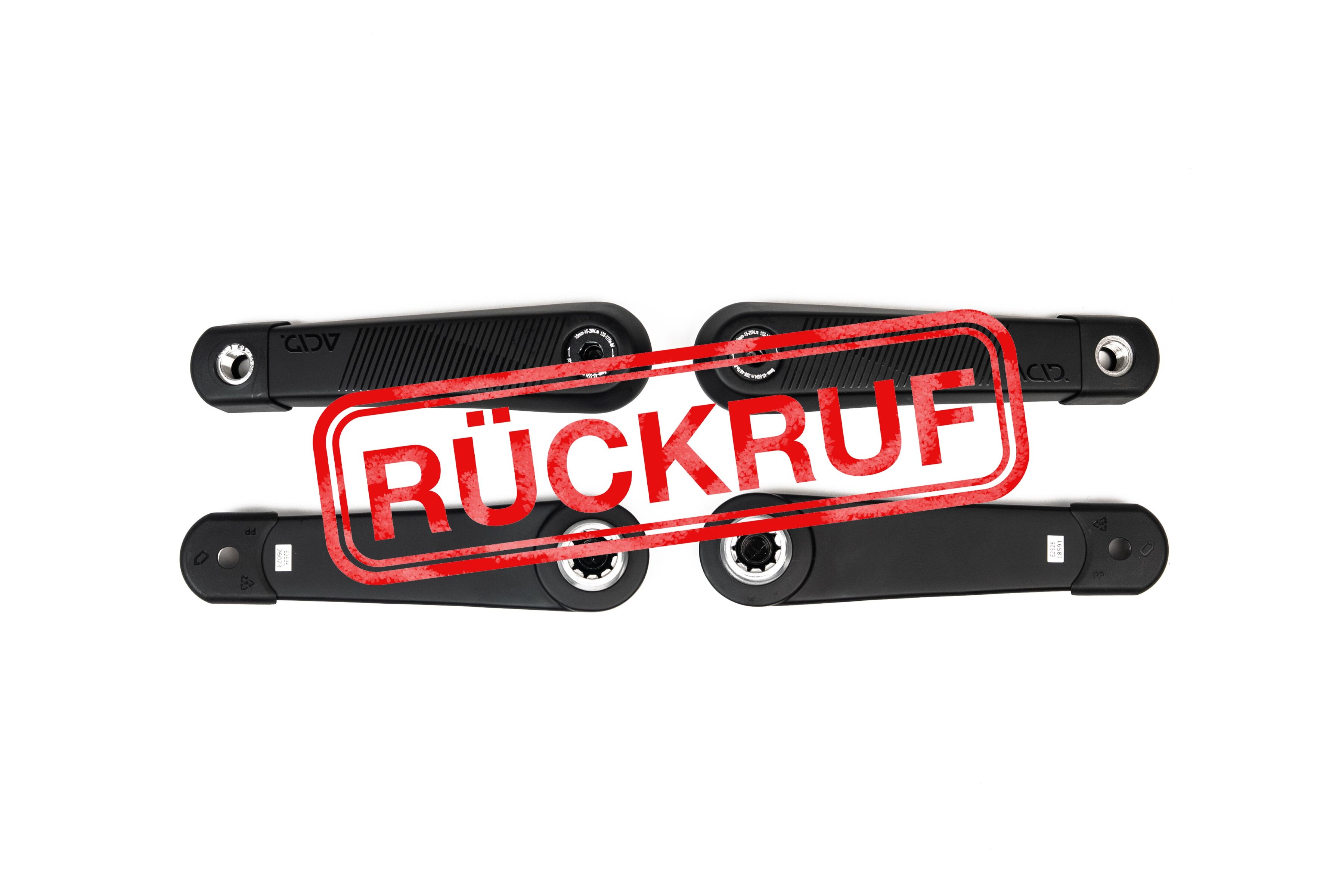 Rückruf Cube Hybrid Modelle 2026: Kurbelarme können versagen