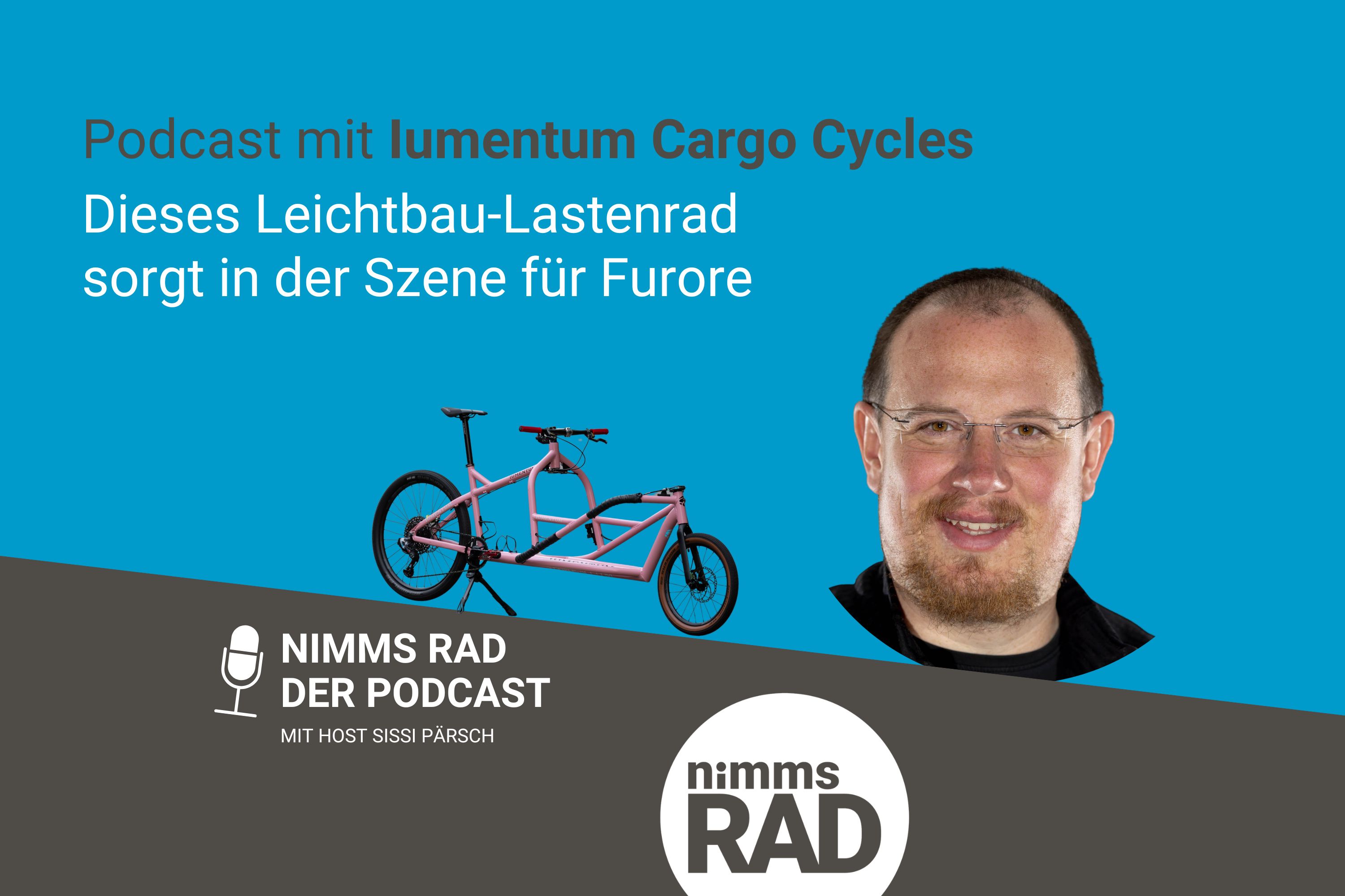 Vom nextbike-Entwickler zum Lastenrad-Szeneliebling: Clemens Kircher von Iumentum im Podcast