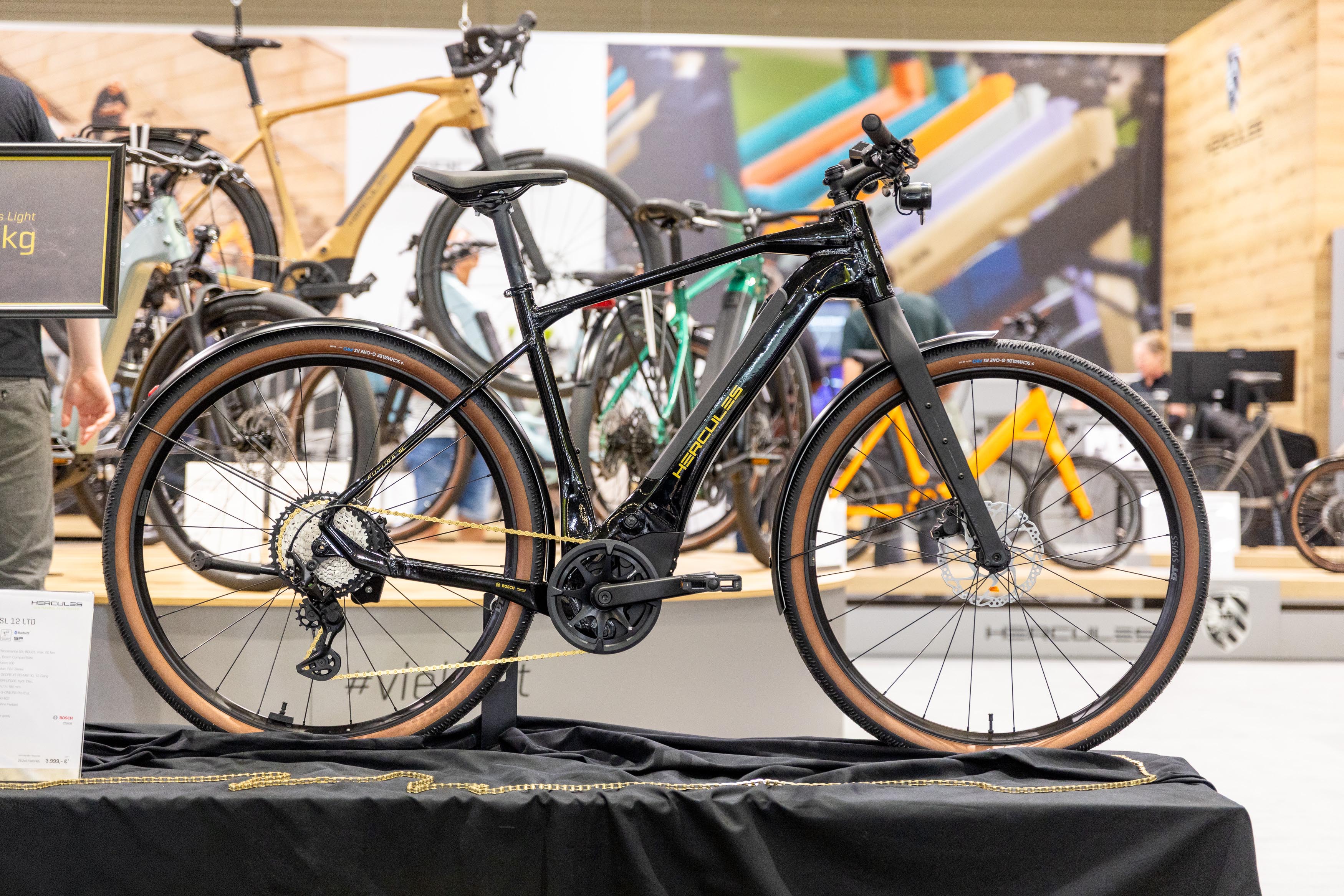 Hercules Futura SL 12 LTD: 17,4 kg trotz Licht und Schutzblechen!